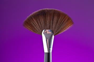 powderbrush on purple background : Stock Photo or Stock Video Download rcfotostock photos, images and assets rcfotostock | RC Photo Stock.: