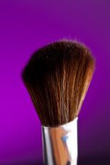 powderbrush on purple background- Stock Photo or Stock Video of rcfotostock | RC-Photo-Stock