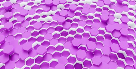 purple Hexagon honeycomb Background - 3D rendering - Illustration - Stock Photo or Stock Video of rcfotostock | RC-Photo-Stock