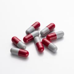 Red capsule pills Tablets heap antibiotic pharmacy medicine medical doctor- Stock Photo or Stock Video of rcfotostock | RC Photo Stock