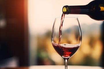 Red wine being poured into a glass with a blurred background
- Stock Photo or Stock Video of rcfotostock | RC Photo Stock