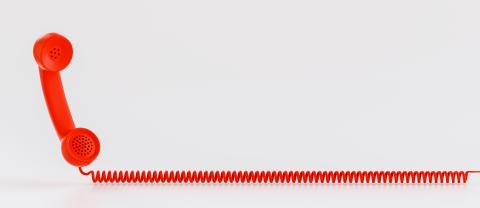 Roter Telefonhörer von einem Telefon- Stock Photo or Stock Video of rcfotostock | RC Photo Stock