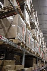 Rows Of Shelves With Boxes In Warehouse- Stock Photo or Stock Video of rcfotostock | RC Photo Stock