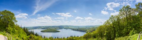 Rursee panorama at the eifel national park- Stock Photo or Stock Video of rcfotostock | RC Photo Stock