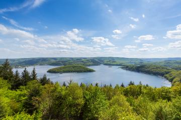 Rursee reservoir at the eifel national park- Stock Photo or Stock Video of rcfotostock | RC Photo Stock