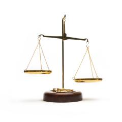 Scales of justice on white background- Stock Photo or Stock Video of rcfotostock | RC-Photo-Stock