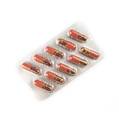 Silver blister packs capsule pills collection isolate on white backround- Stock Photo or Stock Video of rcfotostock | RC-Photo-Stock