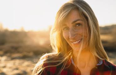 smiling woman outdoors portrait. Soft sunlgiht in the background.Close portrait.- Stock Photo or Stock Video of rcfotostock | RC-Photo-Stock