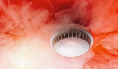 smoke detector of fire alarm in action- Stock Photo or Stock Video of rcfotostock | RC Photo Stock