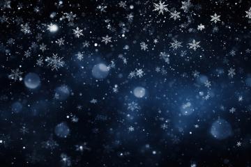 Snowflakes and bokeh lights on a dark blue background
 : Stock Photo or Stock Video Download rcfotostock photos, images and assets rcfotostock | RC Photo Stock.: