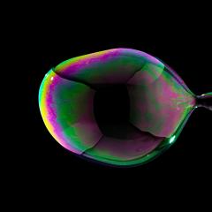 Soap Bubble in colorful colors on black background : Stock Photo or Stock Video Download rcfotostock photos, images and assets rcfotostock | RC-Photo-Stock.: