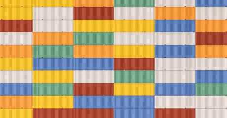 Stack of colorful container background texture- Stock Photo or Stock Video of rcfotostock | RC-Photo-Stock
