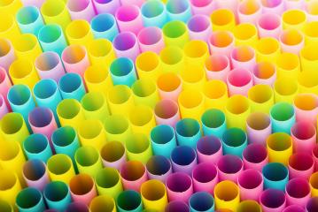 straw full color for soft drink- Stock Photo or Stock Video of rcfotostock | RC-Photo-Stock