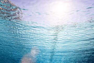 swimming pool under water view to sunlight- Stock Photo or Stock Video of rcfotostock | RC Photo Stock