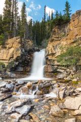 Tangle Creek Waterfall at jasper national park Canada  : Stock Photo or Stock Video Download rcfotostock photos, images and assets rcfotostock | RC Photo Stock.: