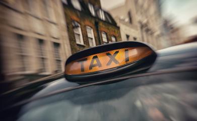 taxi cab at the London street- Stock Photo or Stock Video of rcfotostock | RC-Photo-Stock