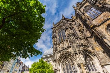 the Aachen Cathedral in germany- Stock Photo or Stock Video of rcfotostock | RC-Photo-Stock