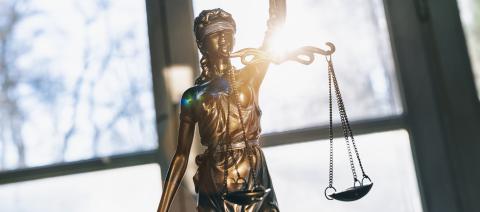 The Statue of Justice - lady justice or Iustitia / Justitia the Roman goddess of Justice- Stock Photo or Stock Video of rcfotostock | RC-Photo-Stock