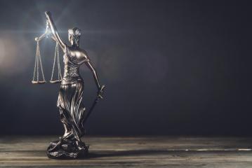 The Statue of Justice - lady justice or Iustitia / Justitia the Roman goddess of Justice - legal law concept image- Stock Photo or Stock Video of rcfotostock | RC-Photo-Stock