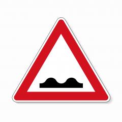 traffic sign no passing. German traffic sign warning about likeliness of traffic queues on white background. Vector illustration. Eps 10 vector file.- Stock Photo or Stock Video of rcfotostock | RC Photo Stock