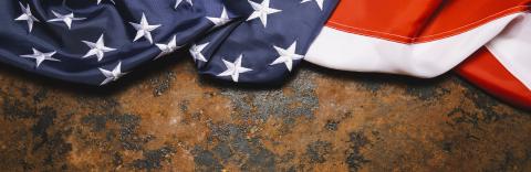 United States Flag On Dark Rusty  Background, banner size. copyspace for your individual text.- Stock Photo or Stock Video of rcfotostock | RC-Photo-Stock