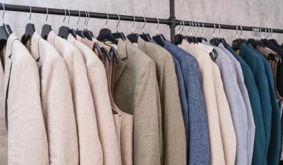 Variety of suit jackets on display in a wedding boutique : Stock Photo or Stock Video Download rcfotostock photos, images and assets rcfotostock | RC Photo Stock.: