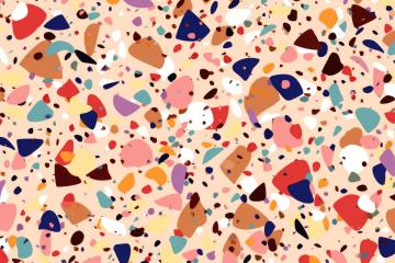 Vibrant terrazzo pattern with varied colorful chips : Stock Photo or Stock Video Download rcfotostock photos, images and assets rcfotostock | RC Photo Stock.: