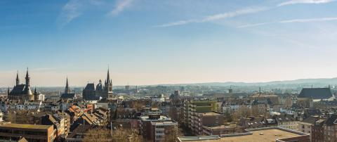 view of aachen city at the morning- Stock Photo or Stock Video of rcfotostock | RC-Photo-Stock