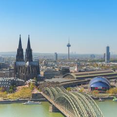 view of Cologne cathedral at spring- Stock Photo or Stock Video of rcfotostock | RC Photo Stock