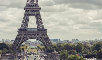 View of the Eiffel Tower from the trocadero place, Paris, France- Stock Photo or Stock Video of rcfotostock | RC Photo Stock