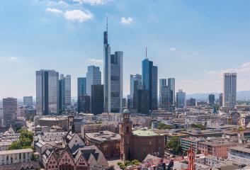 View of the skyline of Frankfurt- Stock Photo or Stock Video of rcfotostock | RC Photo Stock
