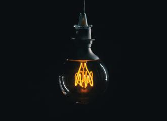 Vintage lightbulb on dark background- Stock Photo or Stock Video of rcfotostock | RC Photo Stock