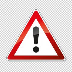 warning attention sign. Safety signs, warning Sign or Danger symbol  warning exclamation mark symbol on transparent background. Vector illustration. Eps 10 vector file.- Stock Photo or Stock Video of rcfotostock | RC-Photo-Stock
