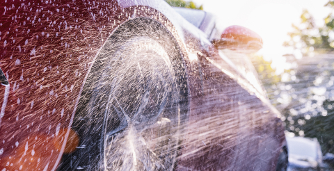 Washing car with soap. Close up Car Wash concept.- Stock Photo or Stock Video of rcfotostock | RC-Photo-Stock