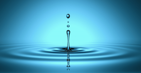 water drop in a ocean of water,  concept of wellness and beauty products- Stock Photo or Stock Video of rcfotostock | RC-Photo-Stock