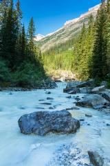 Waterfall at Lake Louise im Banff National park canada : Stock Photo or Stock Video Download rcfotostock photos, images and assets rcfotostock | RC Photo Stock.: