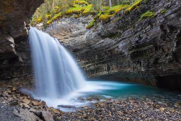 Waterfall at the Johnston Canyon in banff Canada - Stock Photo or Stock Video of rcfotostock | RC Photo Stock