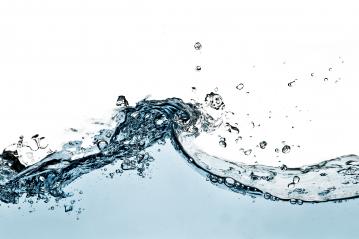 Wave water and bubbles isolated on white background- Stock Photo or Stock Video of rcfotostock | RC-Photo-Stock