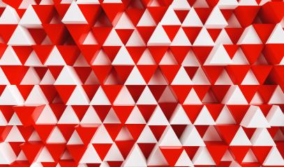 White and red triangular abstract background, Grunge surface - 3d rendering - Stock Photo or Stock Video of rcfotostock | RC Photo Stock