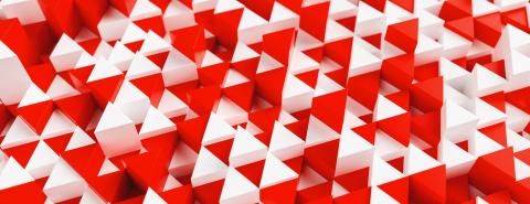White and red triangular abstract background, Grunge surface - 3d rendering - Stock Photo or Stock Video of rcfotostock | RC-Photo-Stock