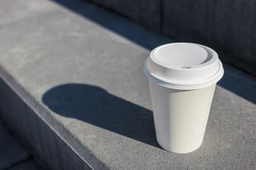white coffe cup on concrete wall : Stock Photo or Stock Video Download rcfotostock photos, images and assets rcfotostock | RC Photo Stock.: