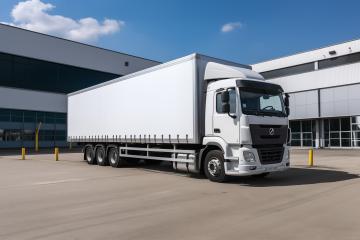White semi truck parked by a warehouse
- Stock Photo or Stock Video of rcfotostock | RC Photo Stock