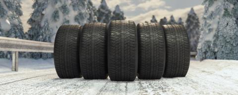 Winter tire on the ice road- Stock Photo or Stock Video of rcfotostock | RC Photo Stock