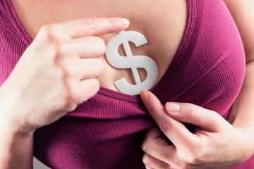 woman holding dollar sign - Money concept image : Stock Photo or Stock Video Download rcfotostock photos, images and assets rcfotostock | RC-Photo-Stock.: