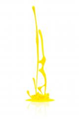yellow paint splash isolated on white : Stock Photo or Stock Video Download rcfotostock photos, images and assets rcfotostock | RC Photo Stock.: