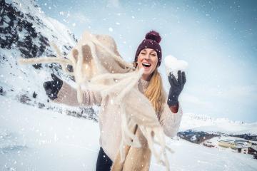 young woman in snow : Stock Photo or Stock Video Download rcfotostock photos, images and assets rcfotostock | RC Photo Stock.: