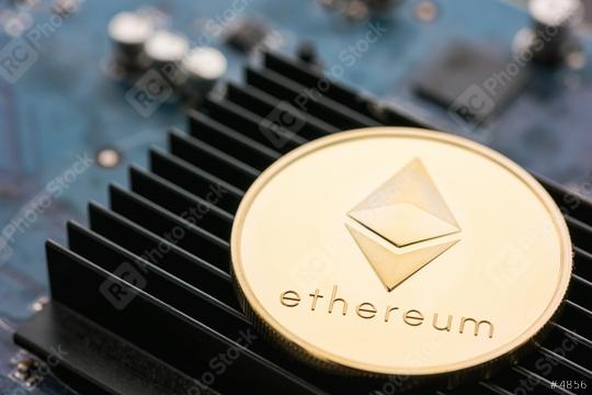Ethereum Coin rendering engine cryptocurrency  : Stock Photo or Stock Video Download rcfotostock photos, images and assets rcfotostock | RC Photo Stock.:
