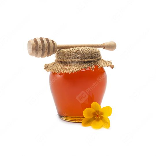  jar of honey with honey dipper  : Stock Photo or Stock Video Download rcfotostock photos, images and assets rcfotostock | RC Photo Stock.:
