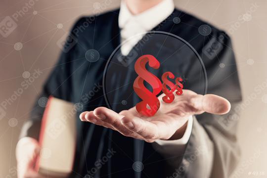  judge in a courtroom present paragraph signs on his hand - law justice concept image  : Stock Photo or Stock Video Download rcfotostock photos, images and assets rcfotostock | RC Photo Stock.: