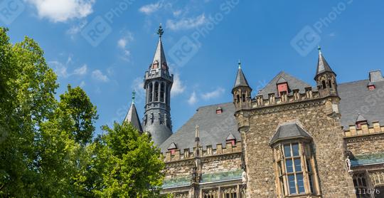  Town Hall in Aachen at summer  : Stock Photo or Stock Video Download rcfotostock photos, images and assets rcfotostock | RC Photo Stock.: